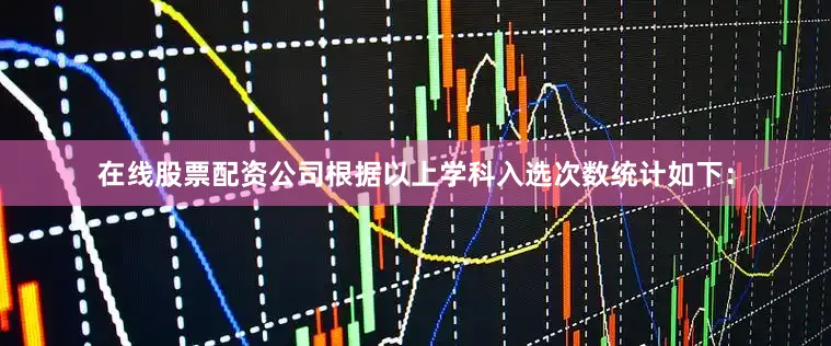 在线股票配资公司根据以上学科入选次数统计如下：